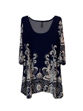 White Mark Yanette Tunic Top